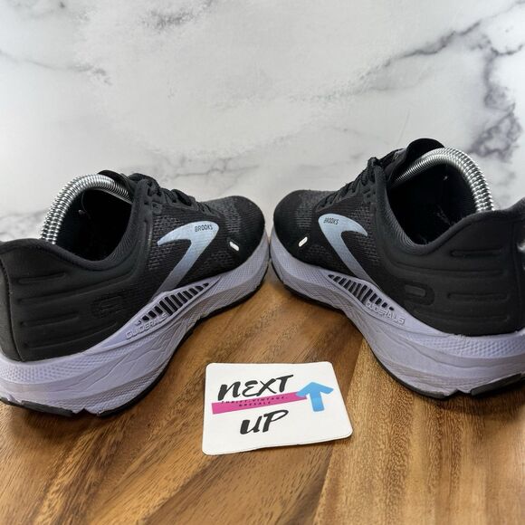 Womens Size 9-Brooks Launch GTS 9 Running Shoes Black Purple Blue Sneakers - Picture 5 of 9